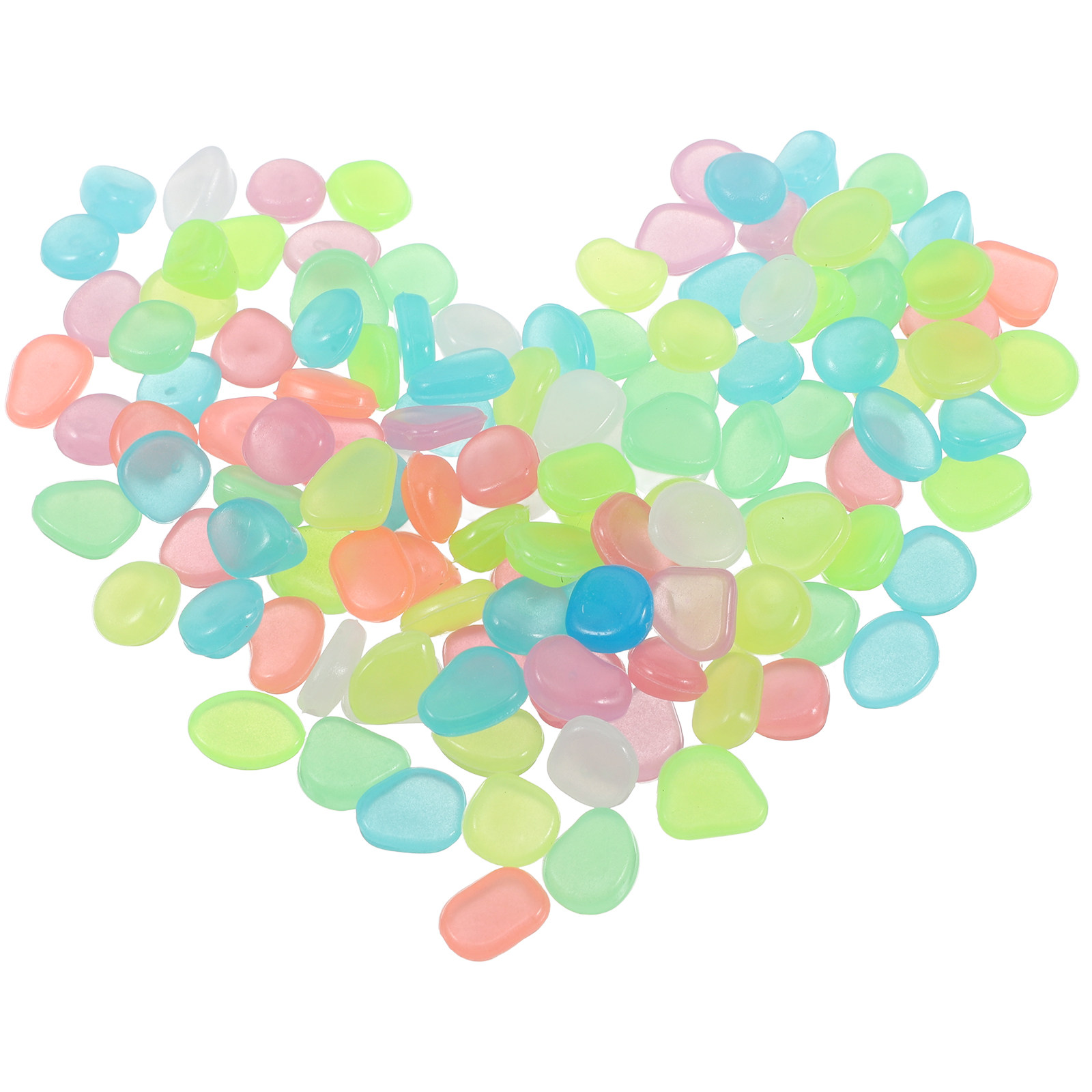 400Pcs Glow in The Dark Pebble - Fish Tank Gravel recension och pris