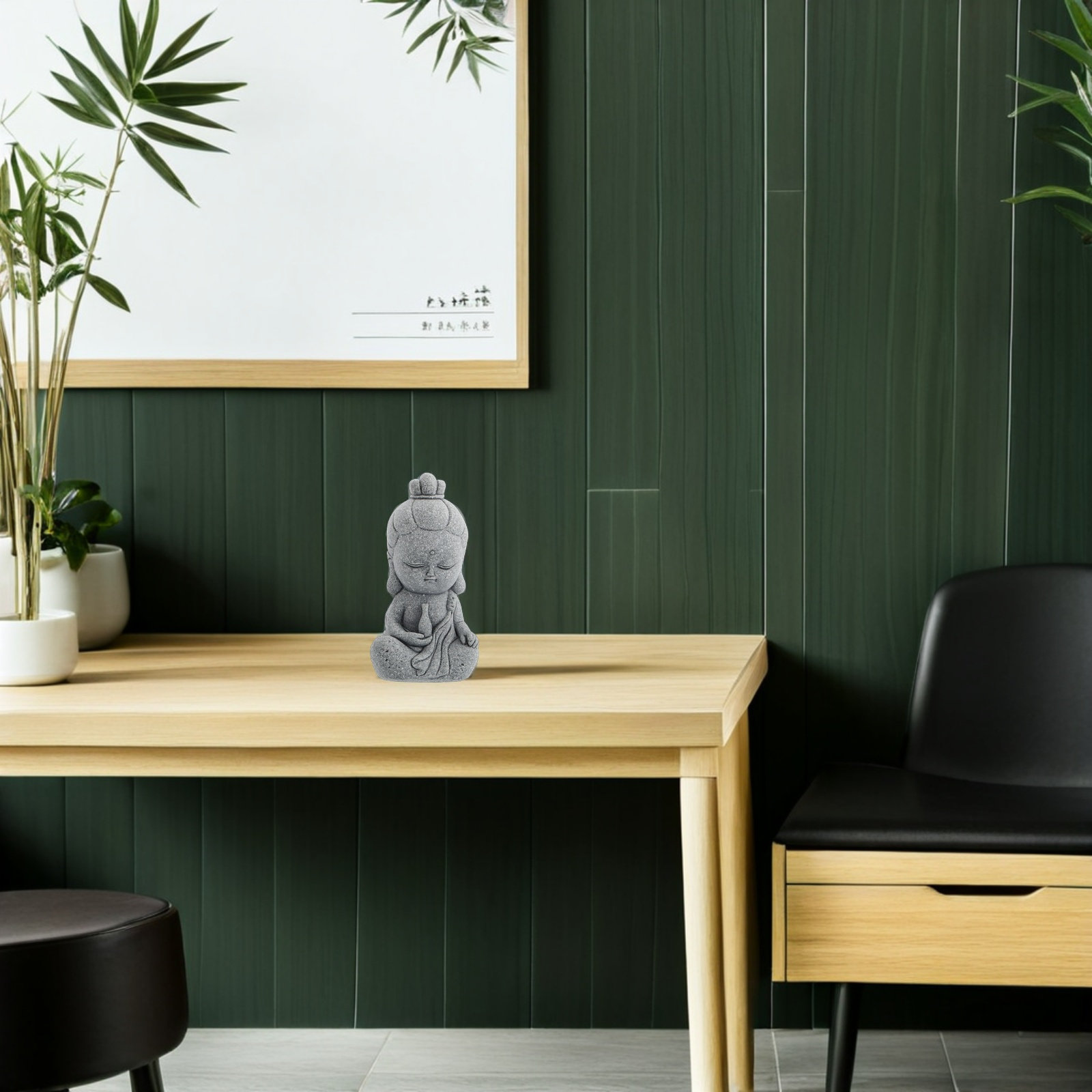 Mini Guan Yin Buddha Sandstone - Aquarium Decor recension och pris