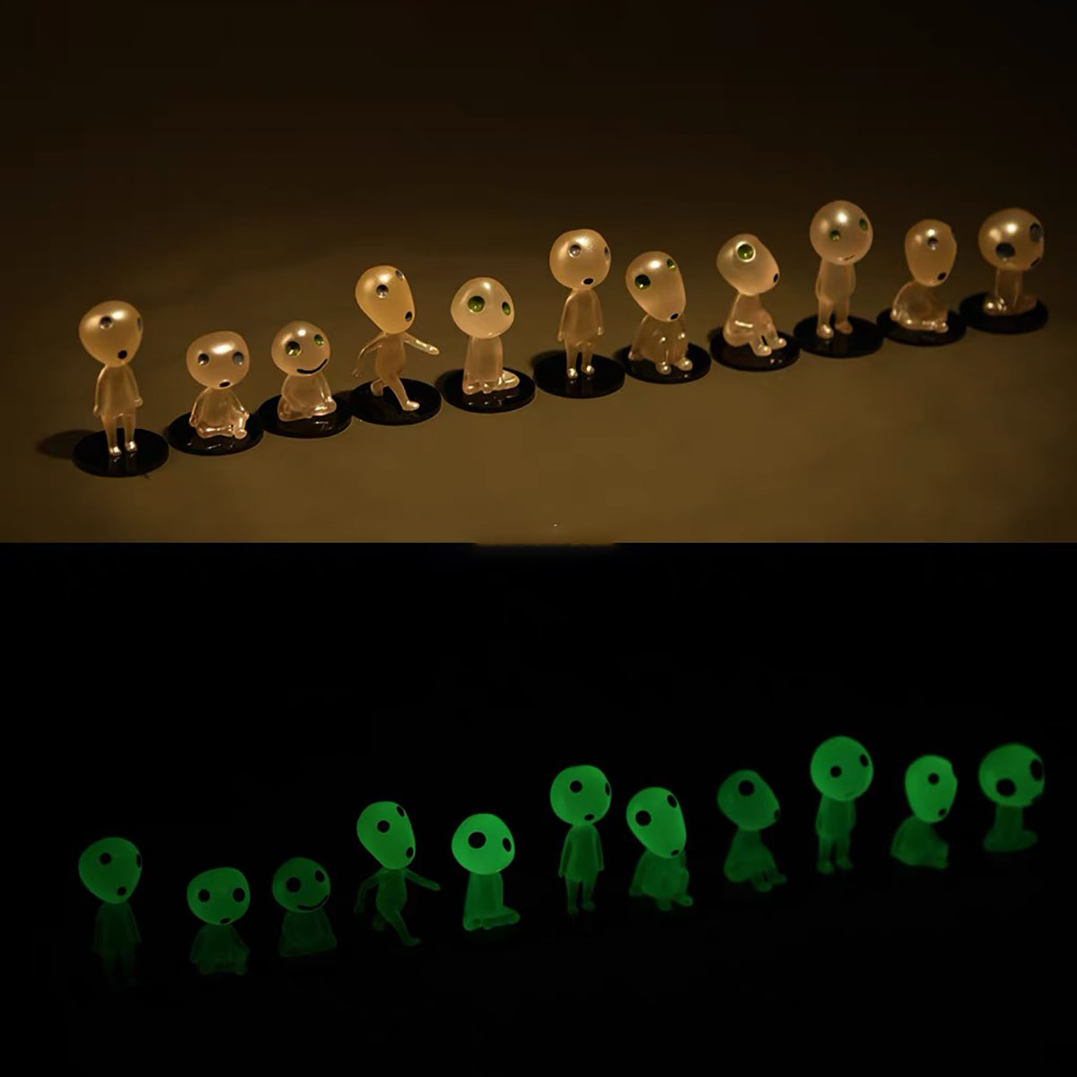 10Pcs Luminous Elves Mini Figu - Fish Aquarium Home recension och pris