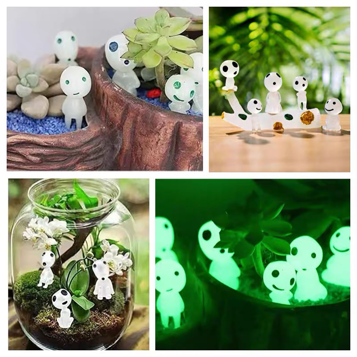 10Pcs Luminous Elves Mini Figu - Fish Aquarium Home recension och pris