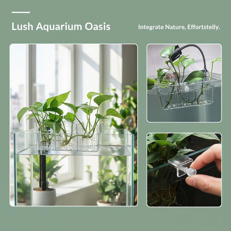 Hydroponic Plant Basket Food G - Aquarium Decor recension och pris