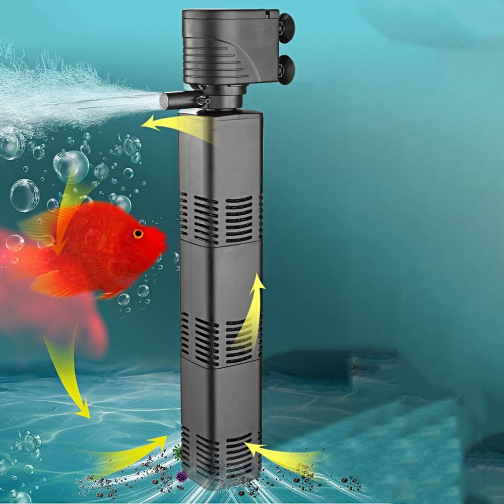 Plastic 3 in 1 Fish Tank Filte - Fish Tank Filter recension och pris