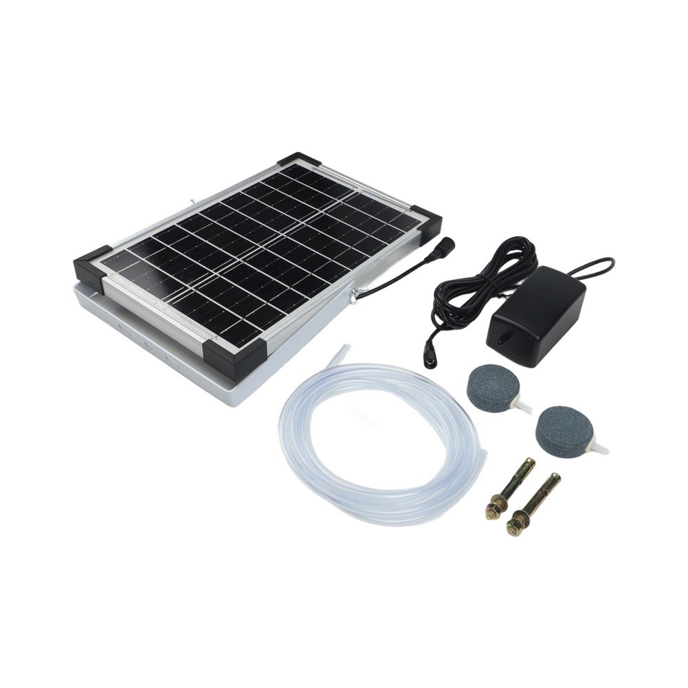 Solar Powered Pond Oxygenator  - Aquarium Fish Tank recension och pris
