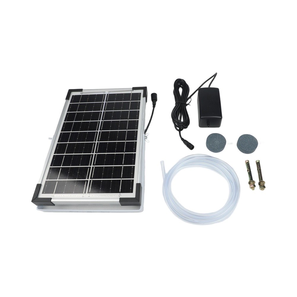 Solar Powered Pond Oxygenator  - Aquarium Fish Tank recension och pris