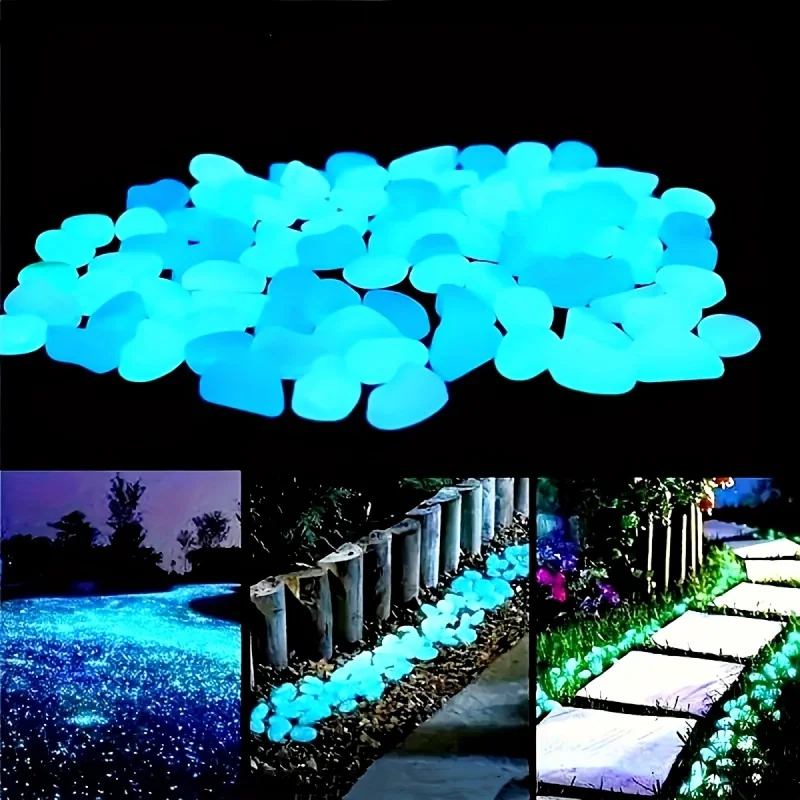 100pcs Resin Luminous Stones G - Aquarium Plants recension och pris