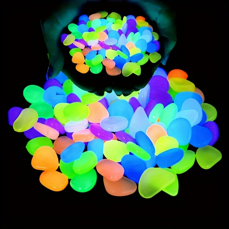 100pcs Resin Luminous Stones G - Aquarium Plants recension och pris