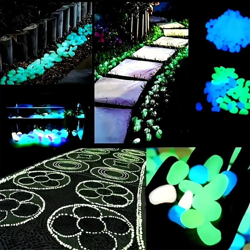 100pcs Resin Luminous Stones G - Aquarium Plants recension och pris